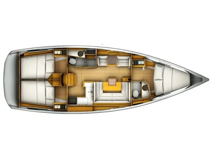 Sun Odyssey 409 FourTwo — фотография яхты 7