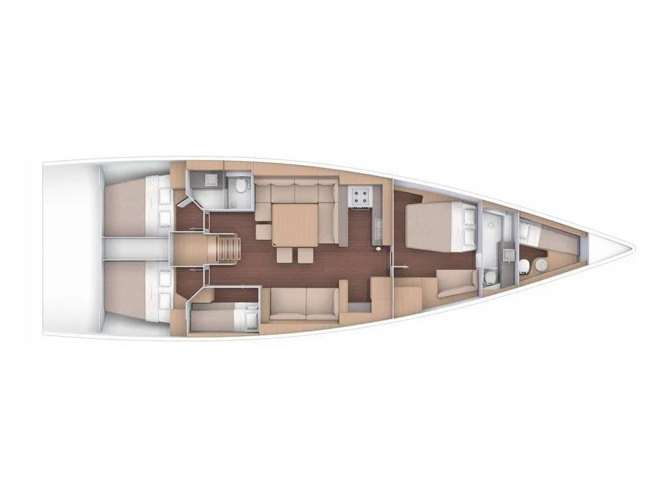 Dufour 56 Exclusive EPSILON — yacht photo 21