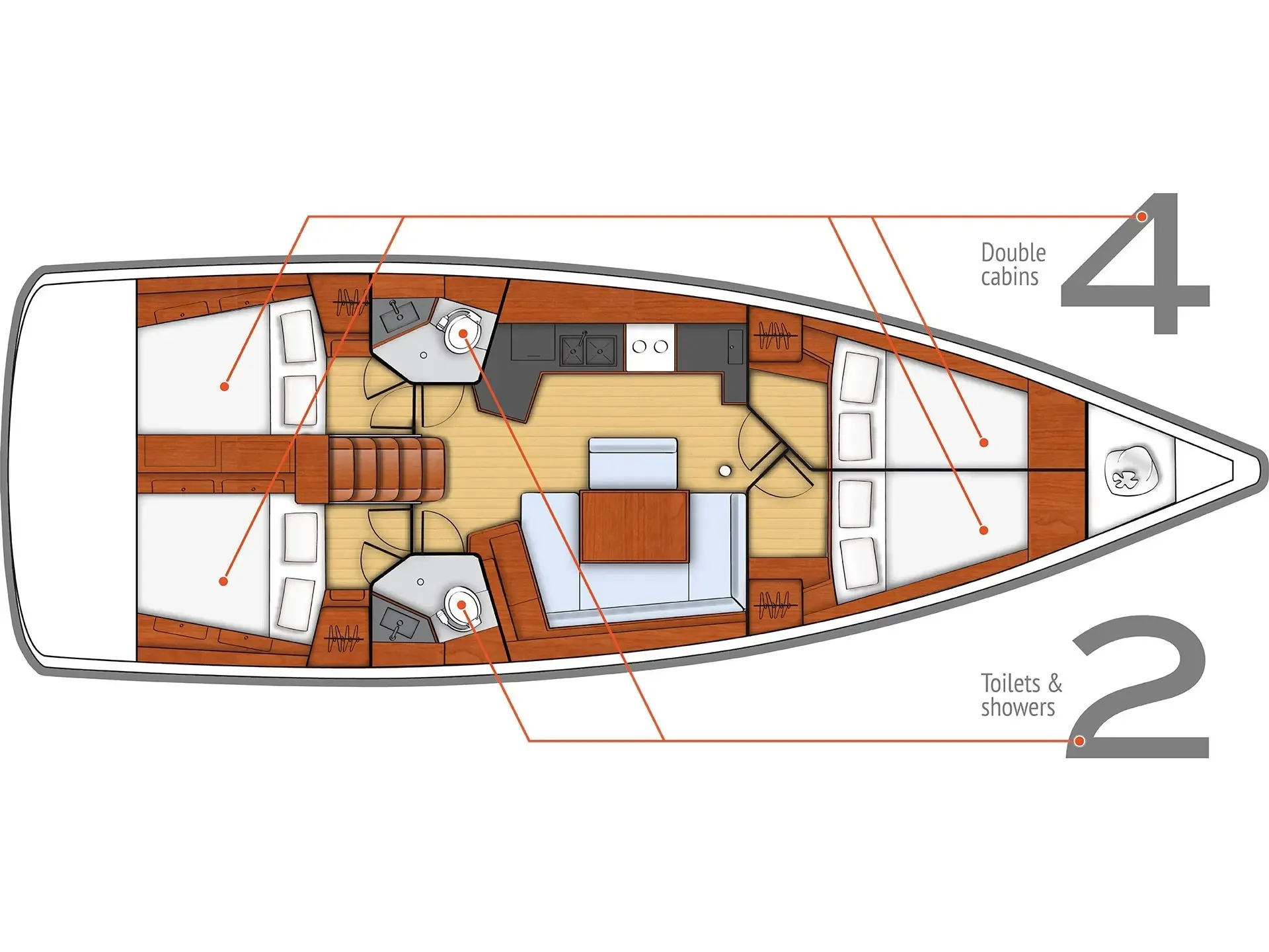 Oceanis 45 Soul — yacht photo 9
