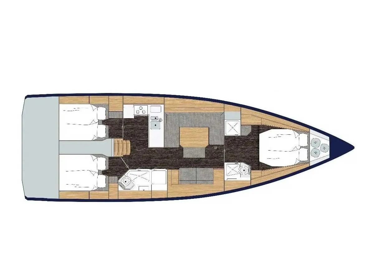 Bavaria C45 Style Aria — фотография яхты 14