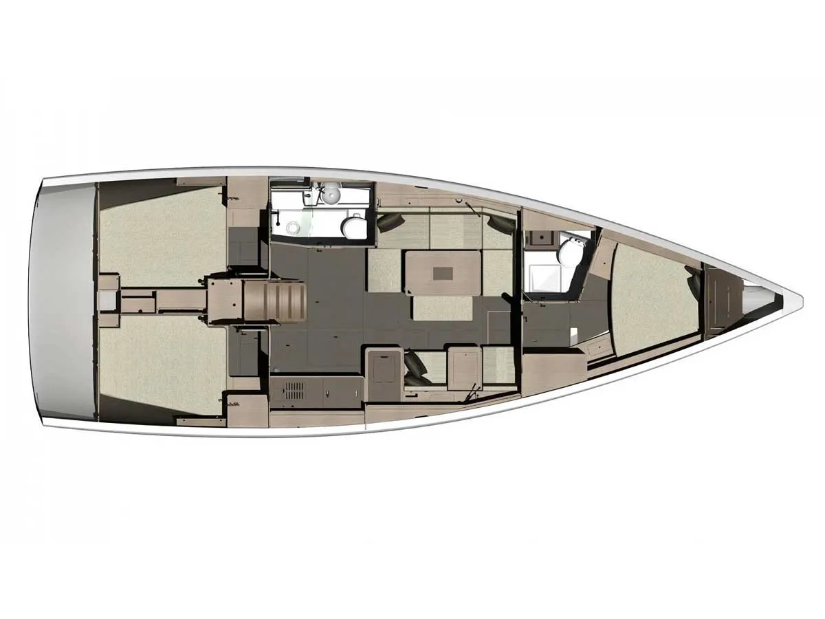 Dufour 412 Grand large Apus — фотография яхты 10