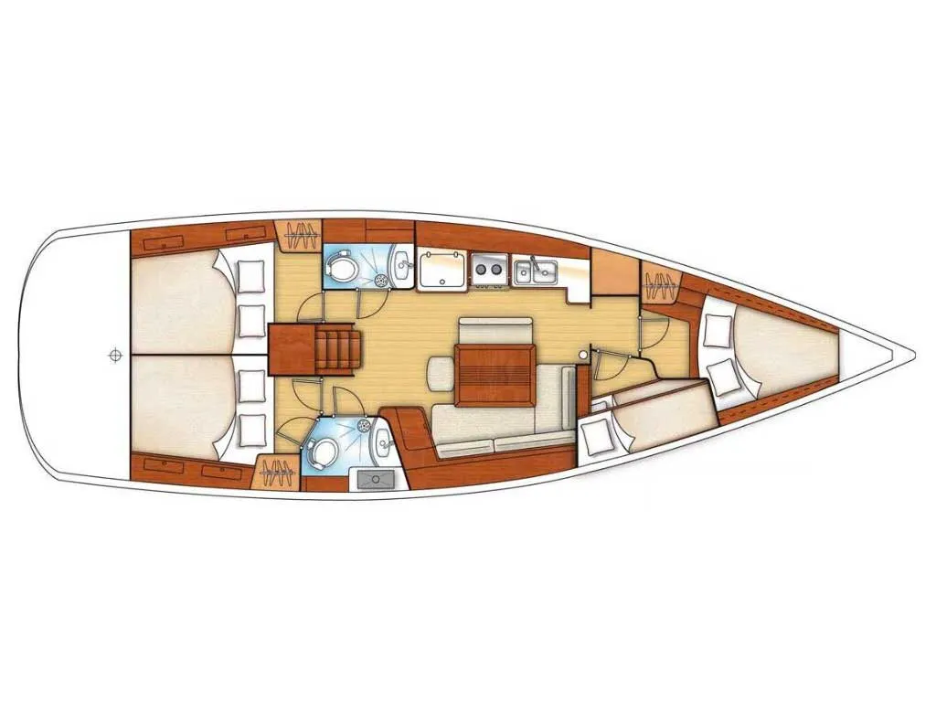 Oceanis 43 Onar — фотография яхты 8