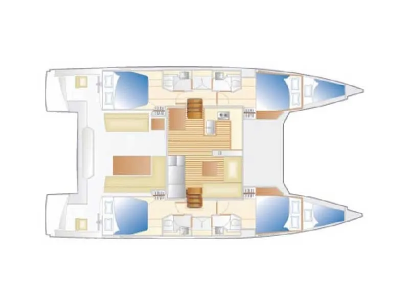 Nautitech 46 Fly Polycrates — foto dello yacht n. 6