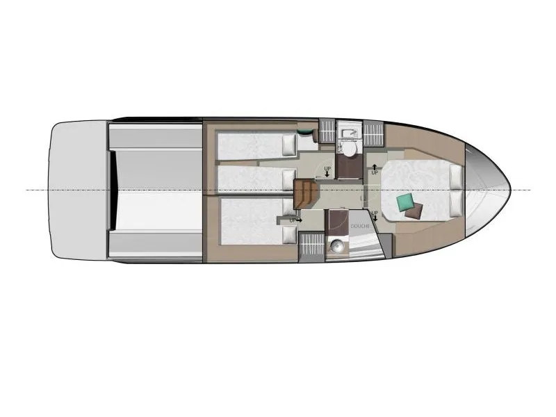 Jeanneau NC 37 Black Pearl — yacht photo 2