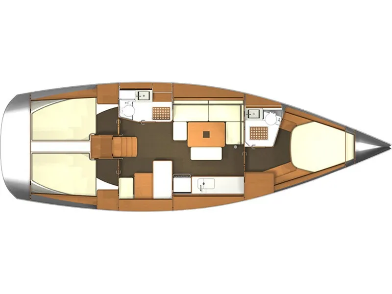 Dufour 405 La Digue — фотография яхты 3