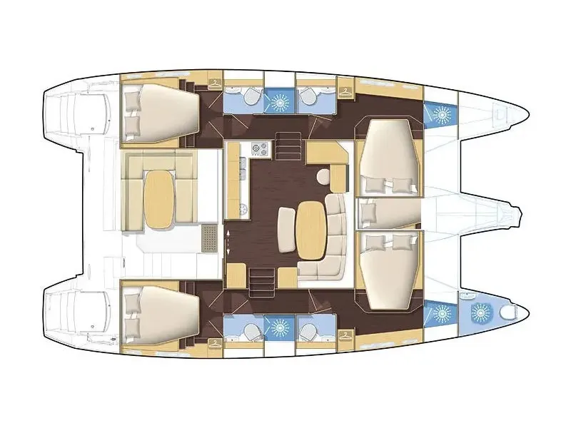 Lagoon 420 Comfort — photo du yacht n° 2