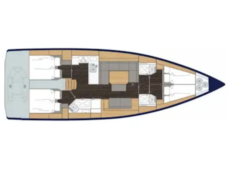 Bavaria C45 Style Amaryllis — foto dello yacht n. 16