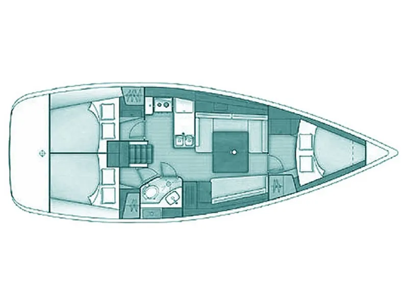 Oceanis 37 Galene — yacht photo 2