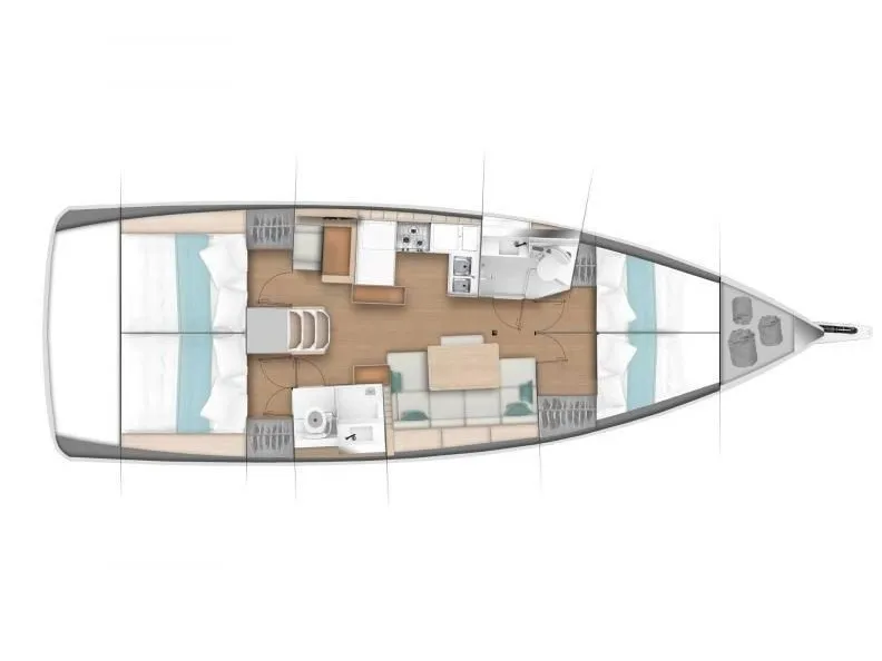 Sun Odyssey 440 Milky Way — фотография яхты 11