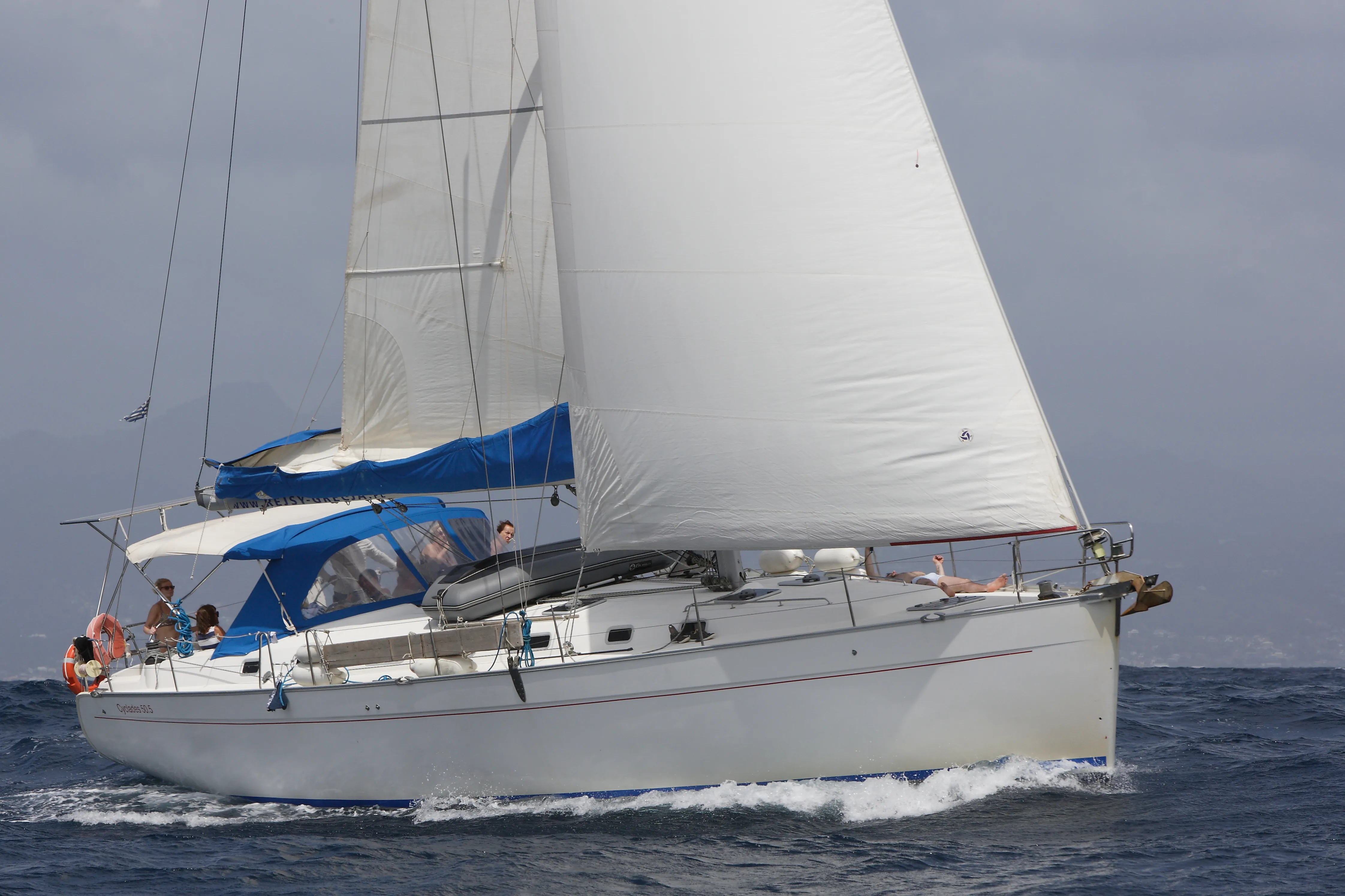 Cyclades 50.5 Zorba Cabin 2 — fotografia jachty 32