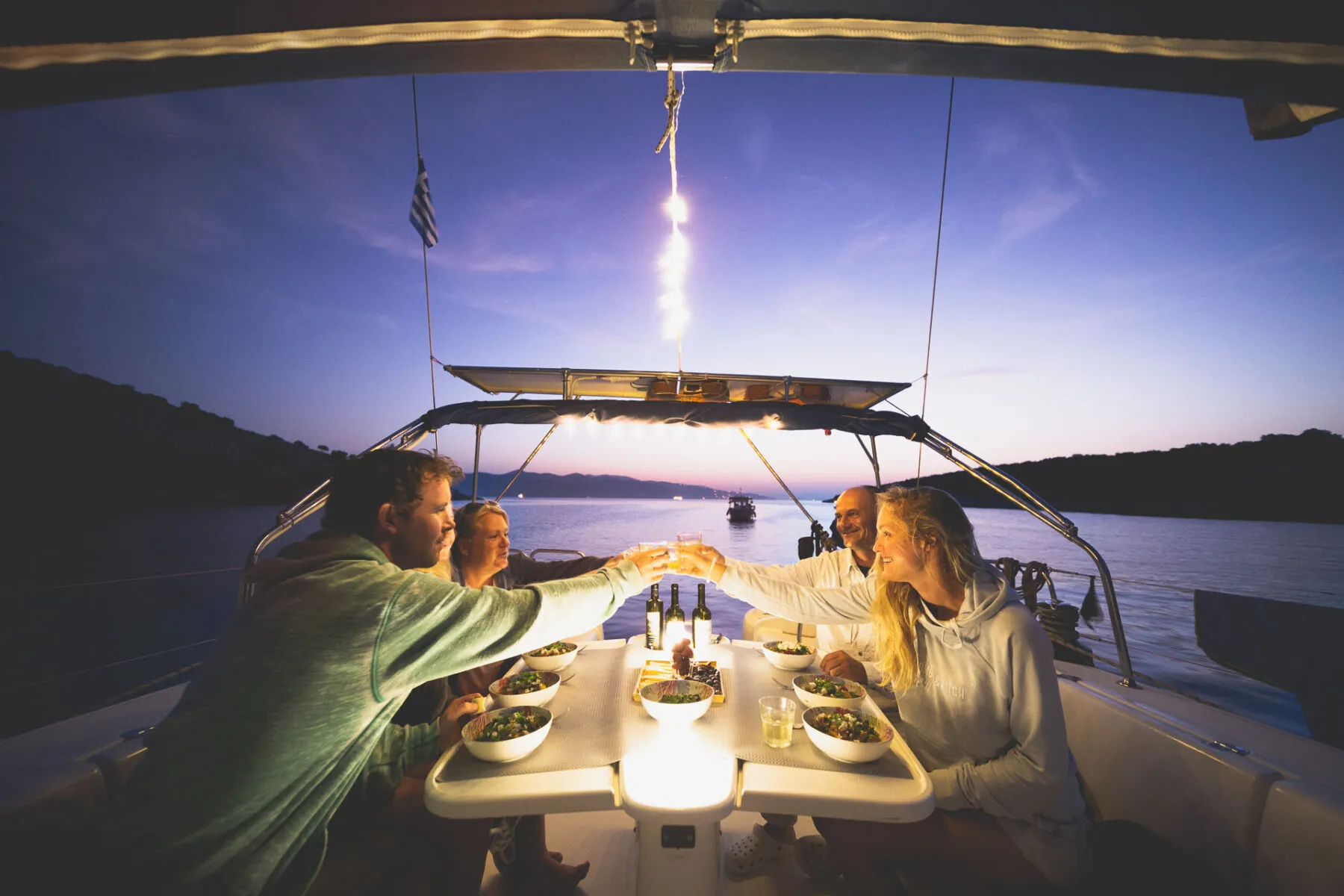 Cyclades 50.5 Zorba Cabin 2 — fotografia jachty 10