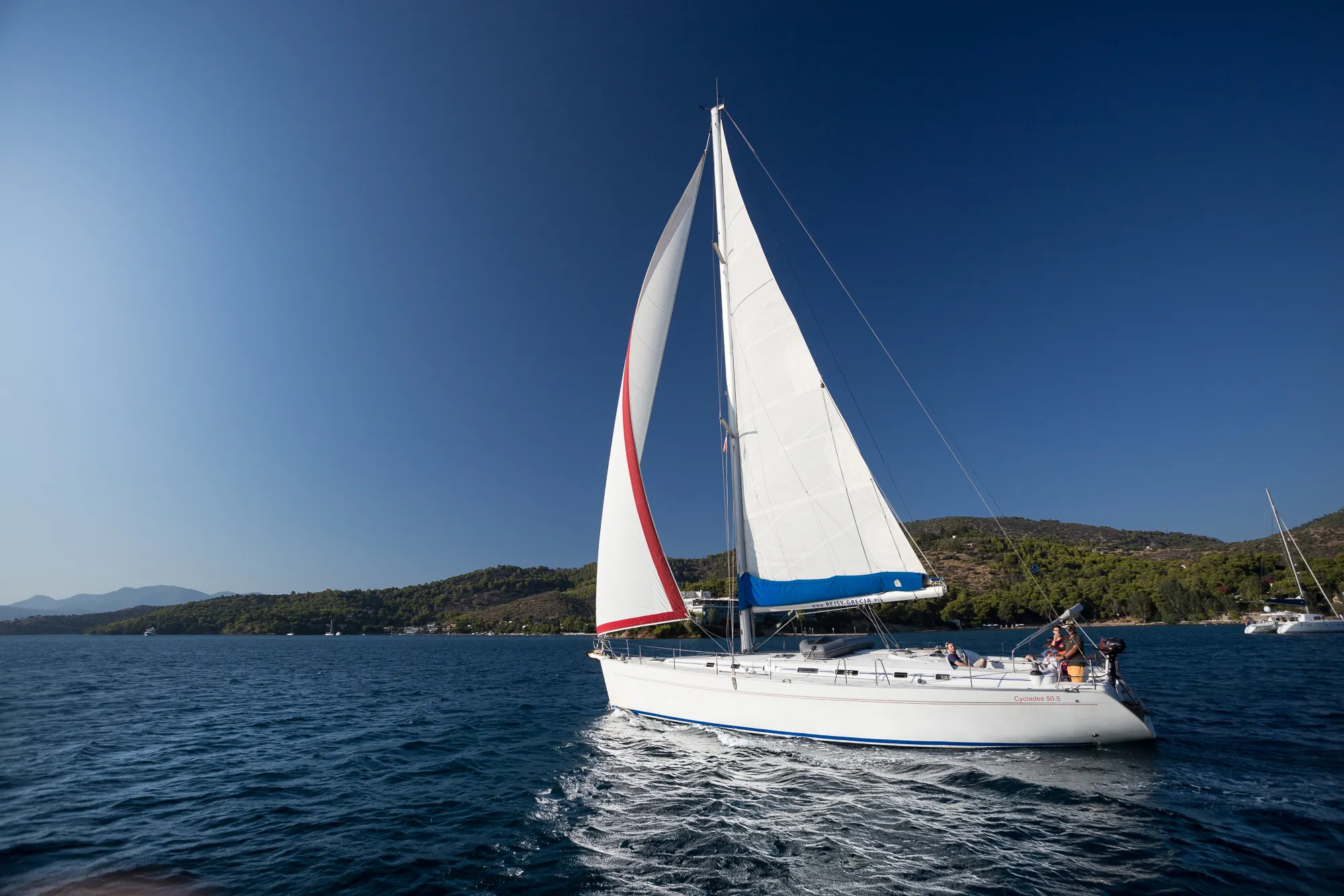 Cyclades 50.5 Zorba Cabin 2 — fotografia jachty 25