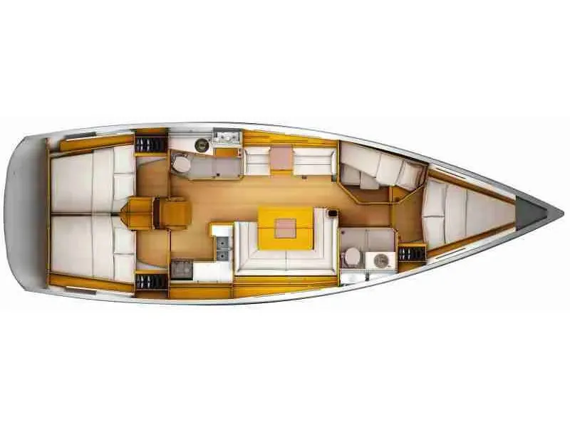 Sun Odyssey 449 Arisaghia — jahtikuva 2