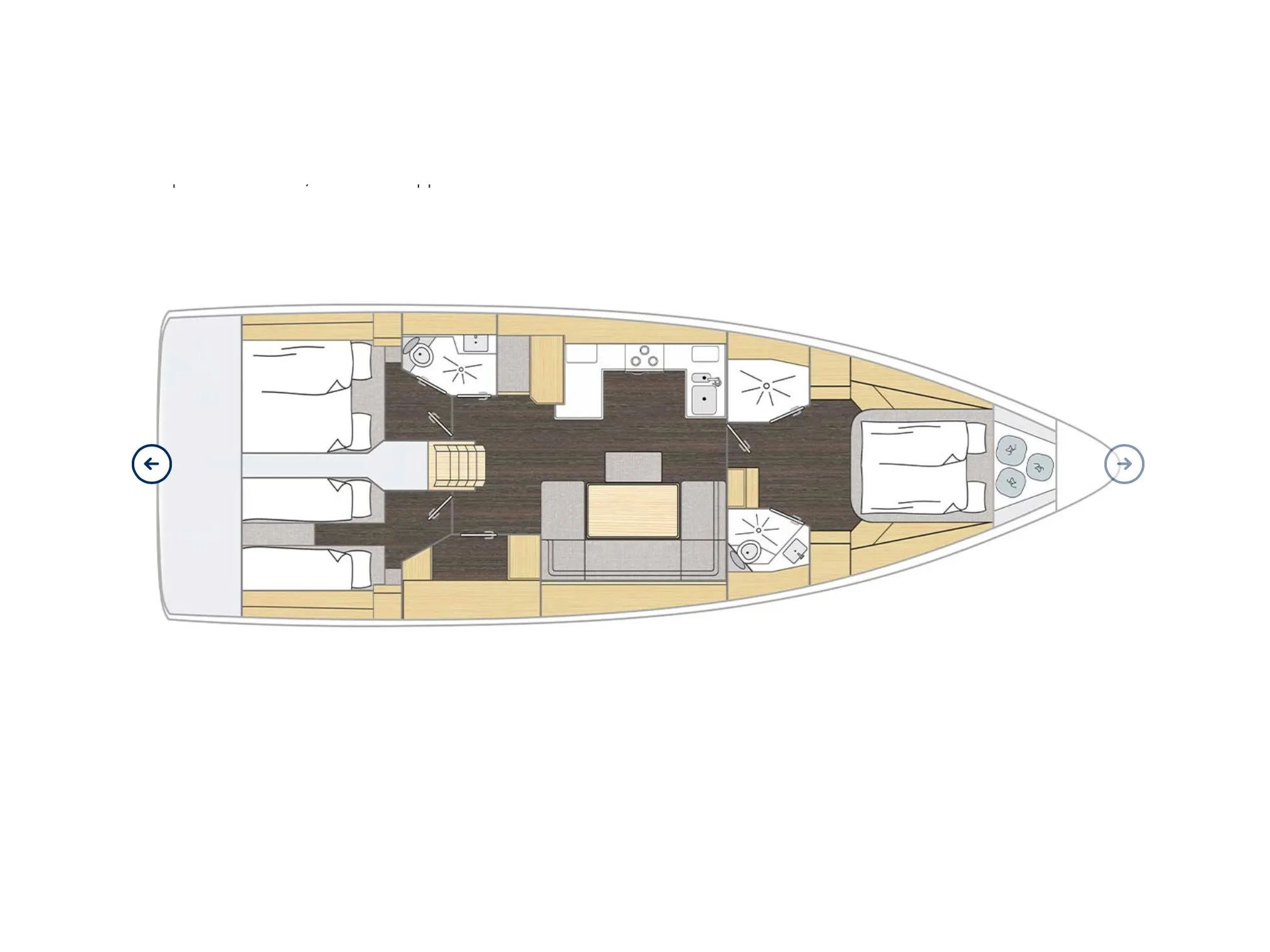 Bavaria C46 Infinity — фотография яхты 10