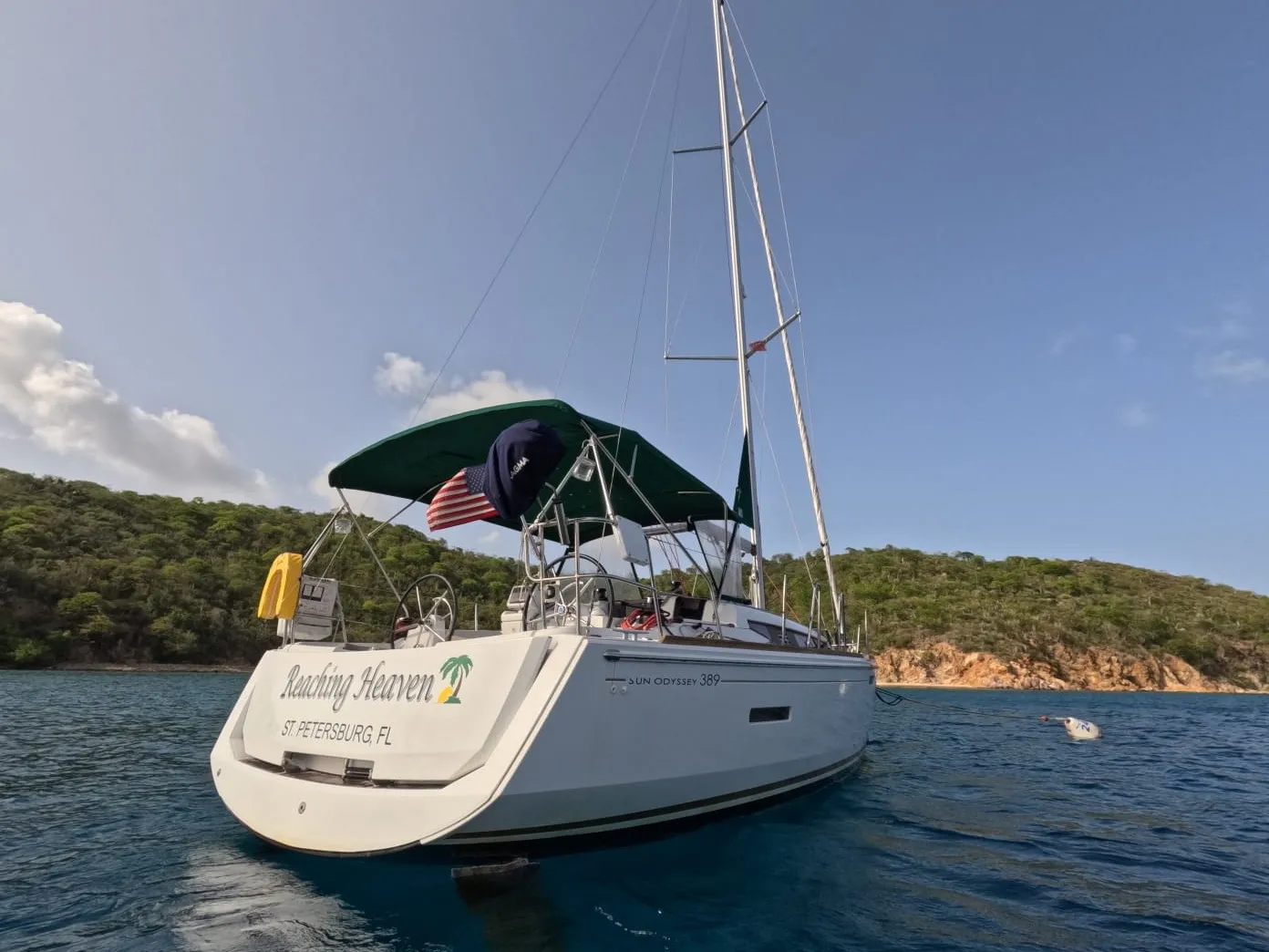 Sun Odyssey 389 Reaching Heaven — jachtfoto 1