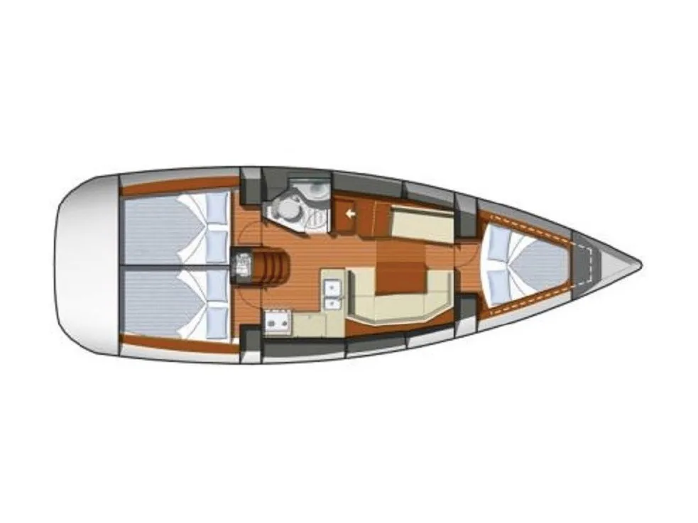Sun Odyssey 36i Che — jahtikuva 5