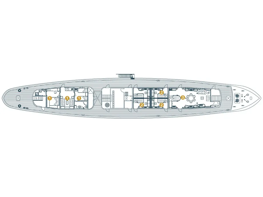 Motoryacht Seagull II — Yachtfoto 7