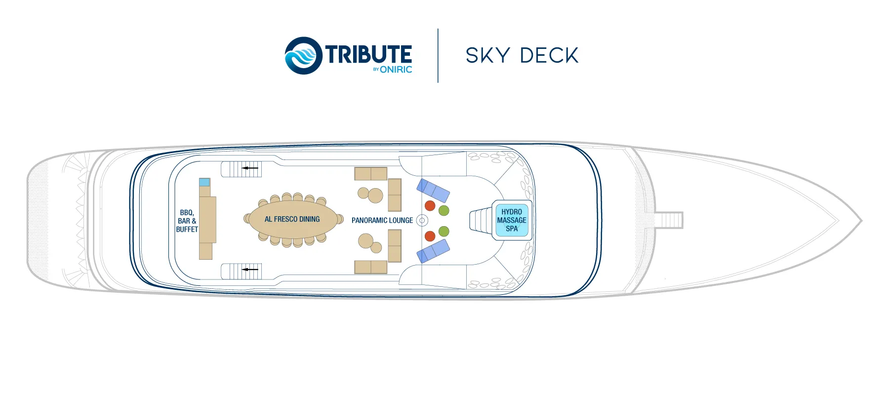 Luxury Motor Yacht Tribute — fotografie jachty 19