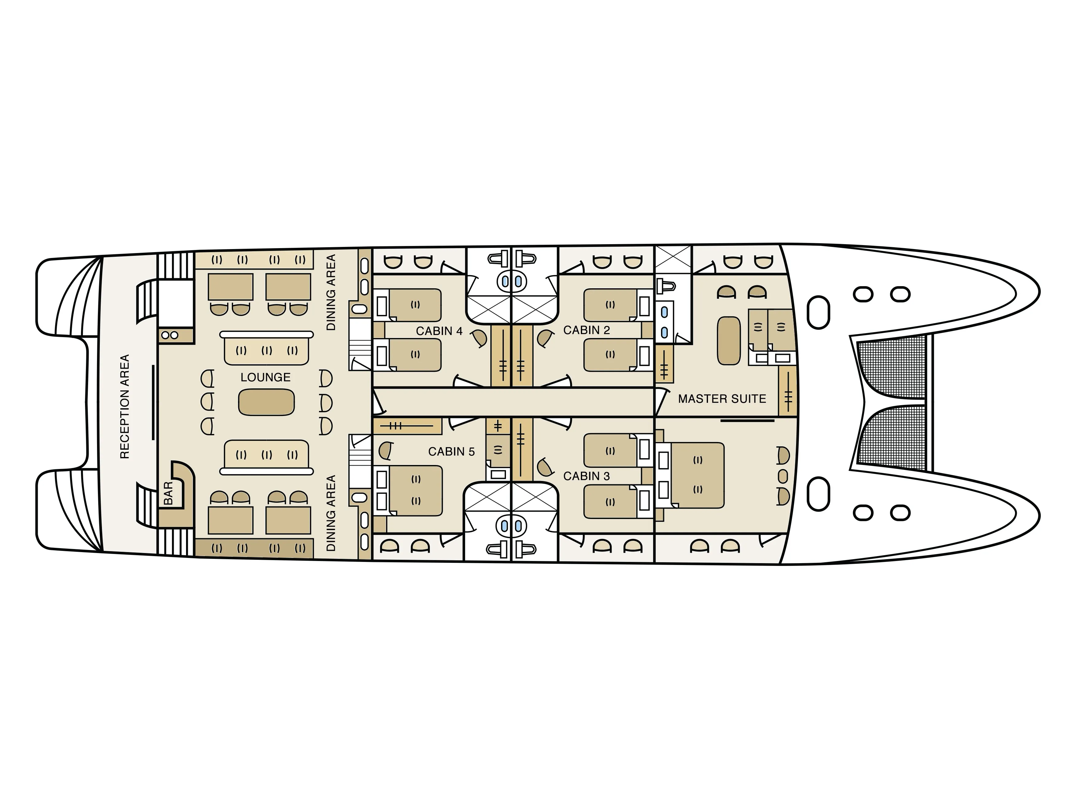 Catamaran Treasure — yacht photo 12