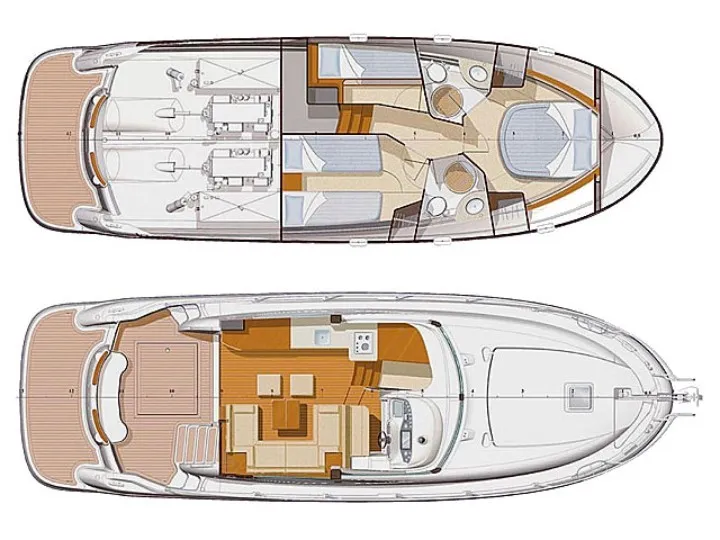 Prestige 42 Mirage — jahtikuva 2