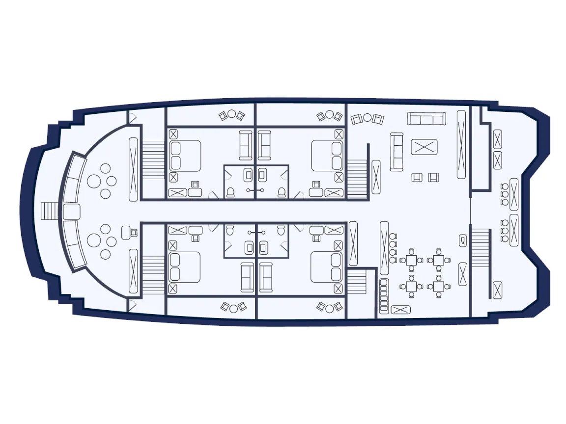 Power Catamaran Endemic - Cabin 1 — jahifoto 3