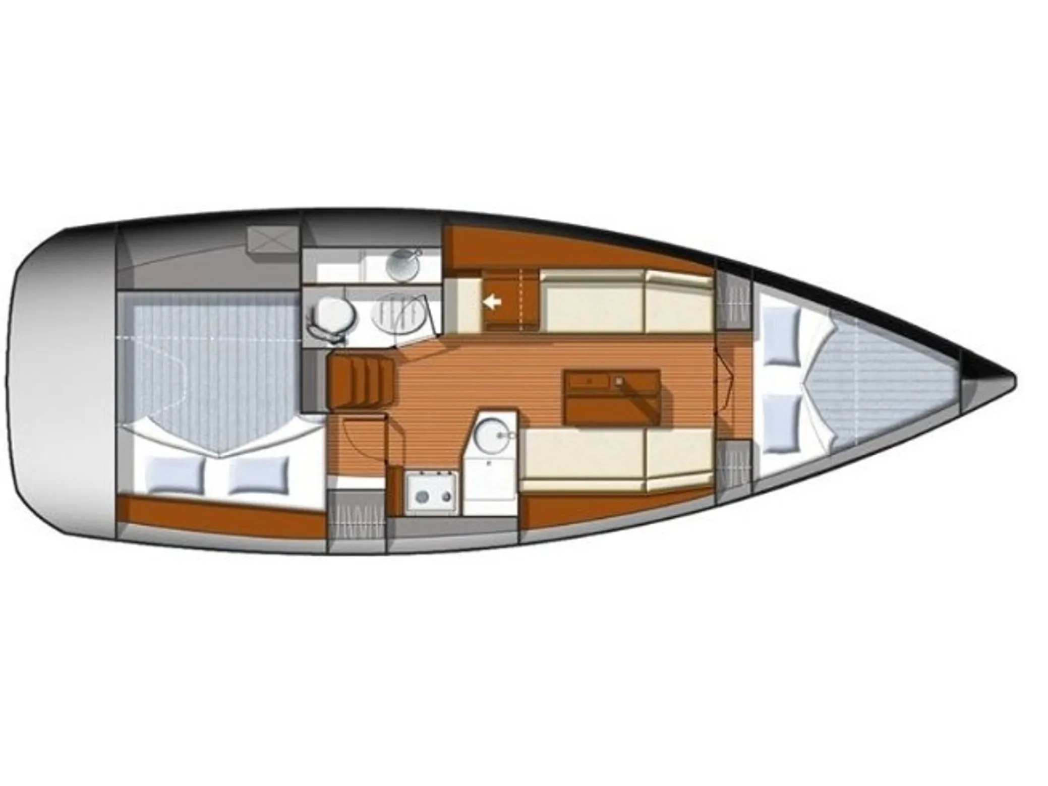 Sun Odyssey 33i Mare Doro — фотография яхты 5
