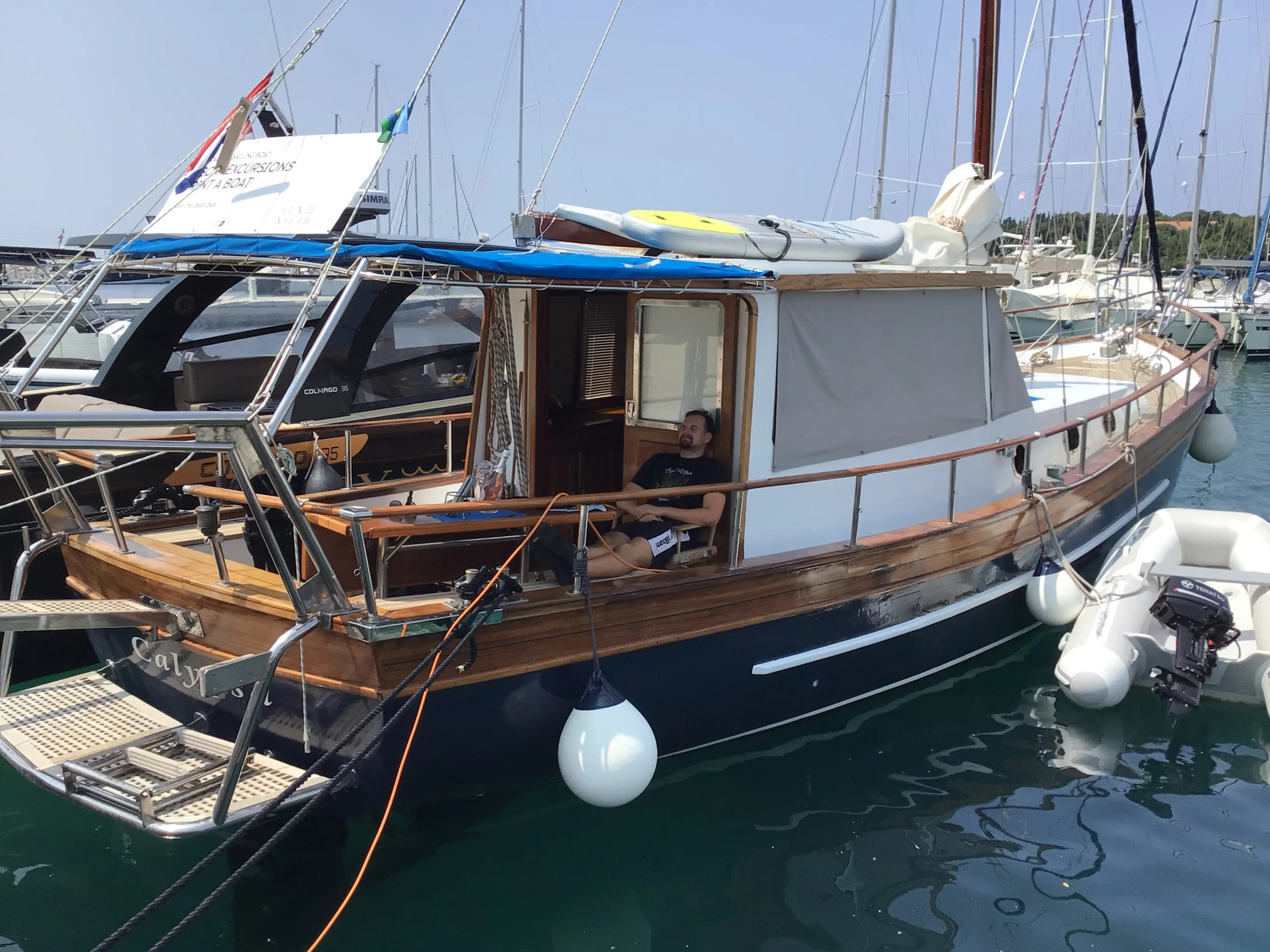 Sail boat Calypsa — fotografia jachty 25