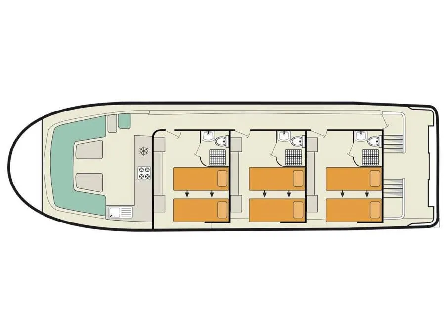Vision 3 Vision3 - Comfort Plus 12 — foto dello yacht n. 5