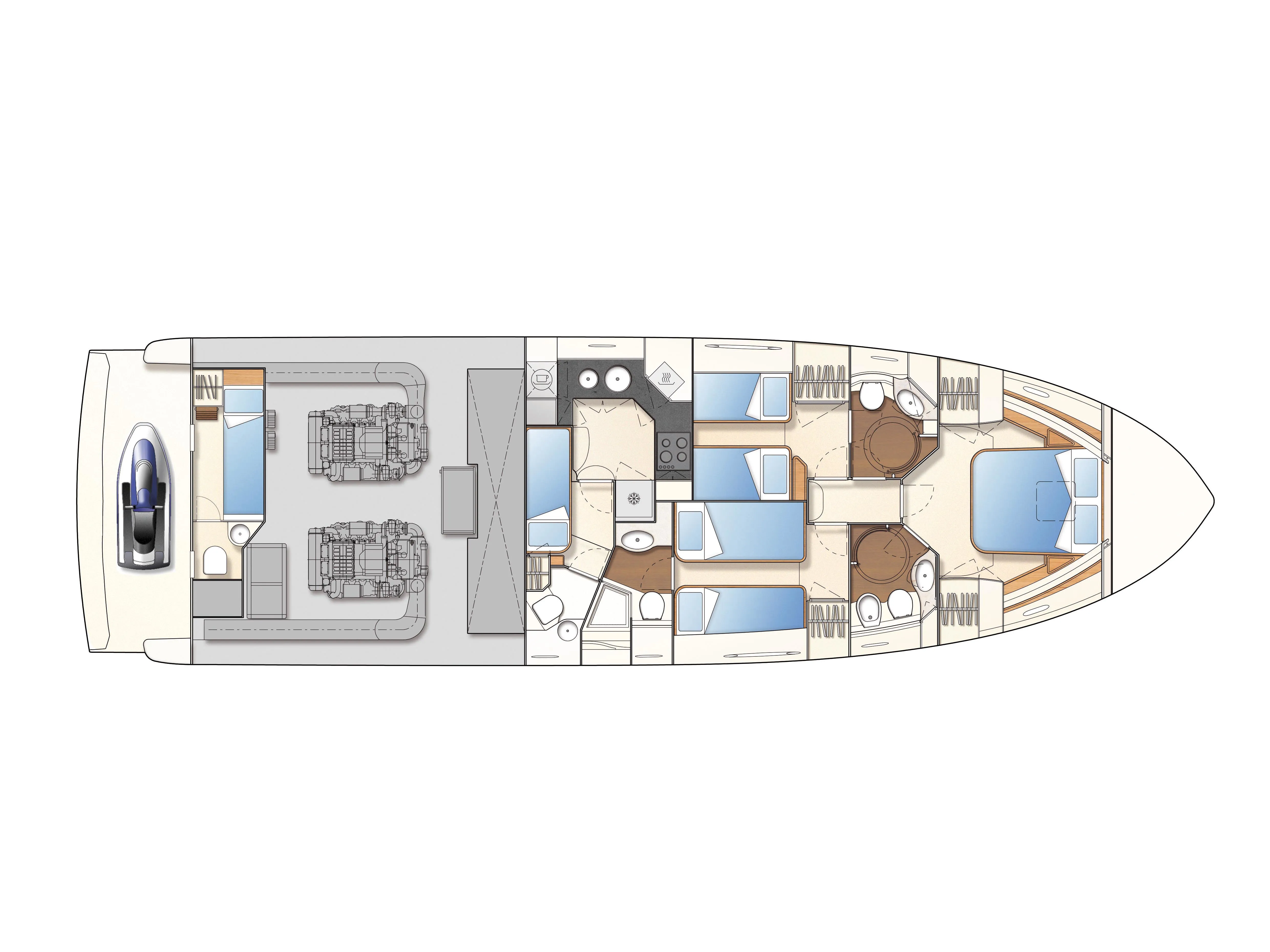 Ferretti 550 The Boat — yacht photo 2