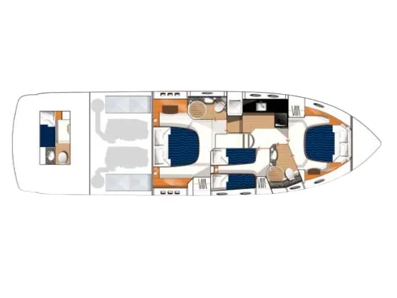 Princess 54 Nefertiti — yacht photo 6