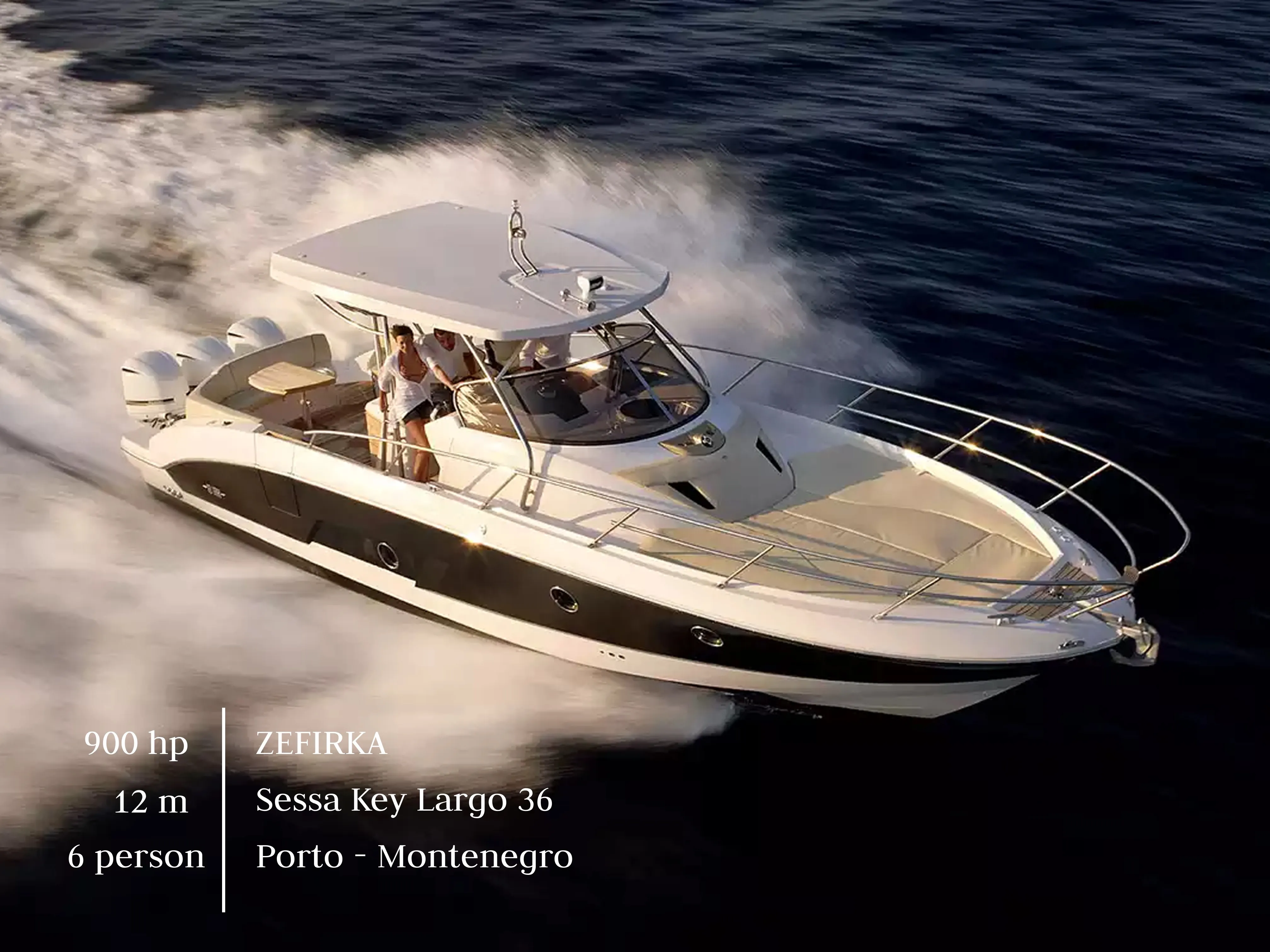 Key Largo 36 Zefirka — fotografia jachty 1