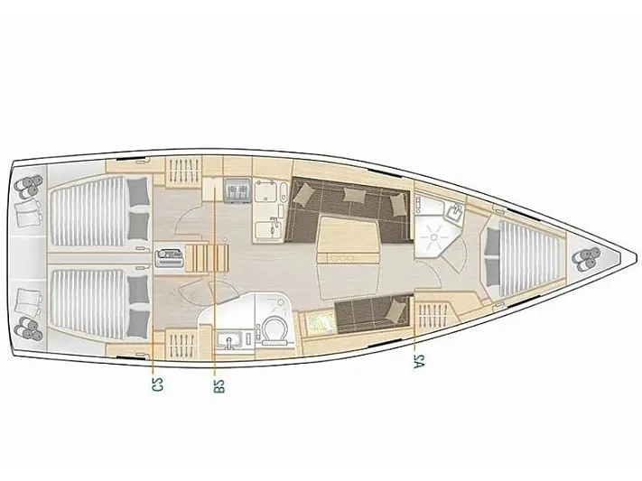 Hanse 418 Pasithea — фотография яхты 7