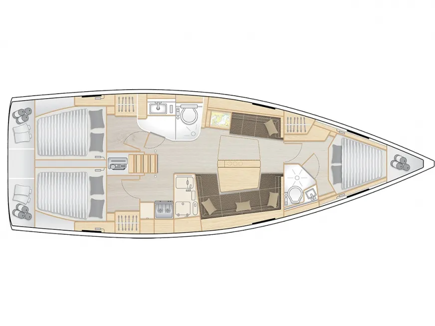 Hanse 418 Polynoe — фотография яхты 4