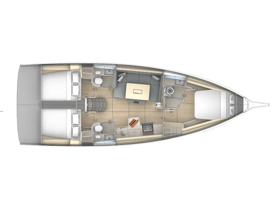 Dufour 41 Allegria — фотография яхты 2
