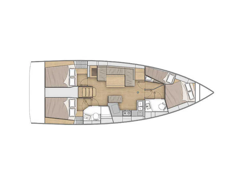 Oceanis 40.1 Five B — foto dello yacht n. 7