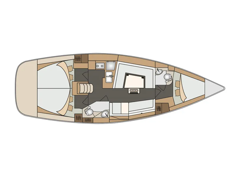 Elan Impression 40 Vili - new sails 2021.的游艇照片 8