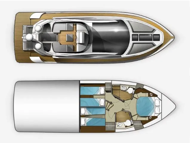 Galeon 430 Skydeck BELLAGIO — yachtbillede 2