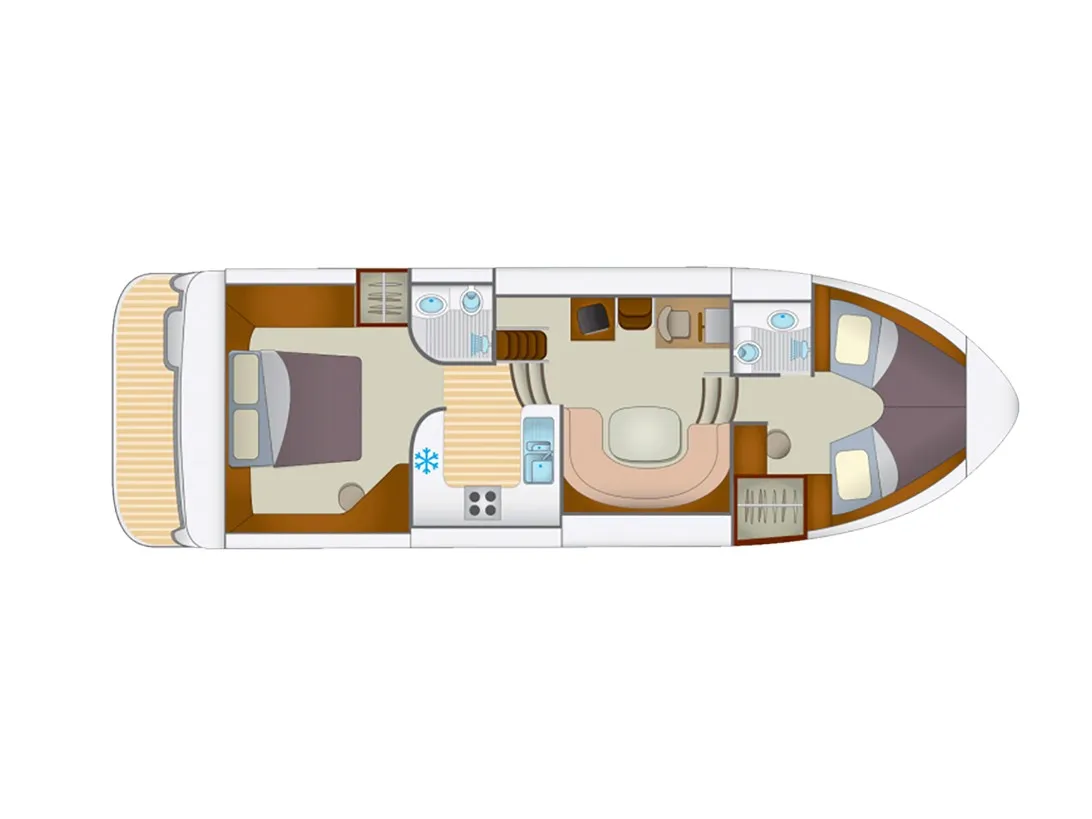 Europa E.400 Cruiser Premium XL 4 Pers. — fotografia jachty 2