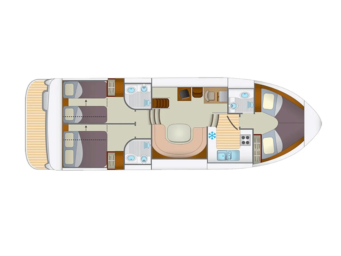 Europa E.600 Cruiser Premium 6 Pers. — yacht photo 4