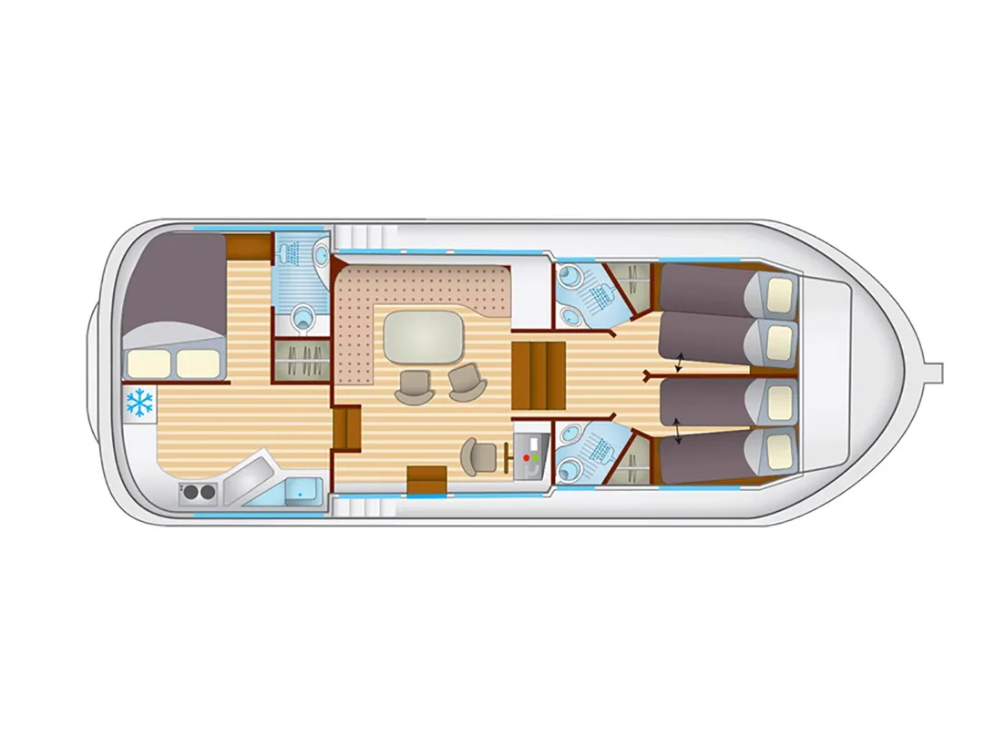 Pénichette 1180 Pénichette Premium 6/7 Pers. — yacht photo 2