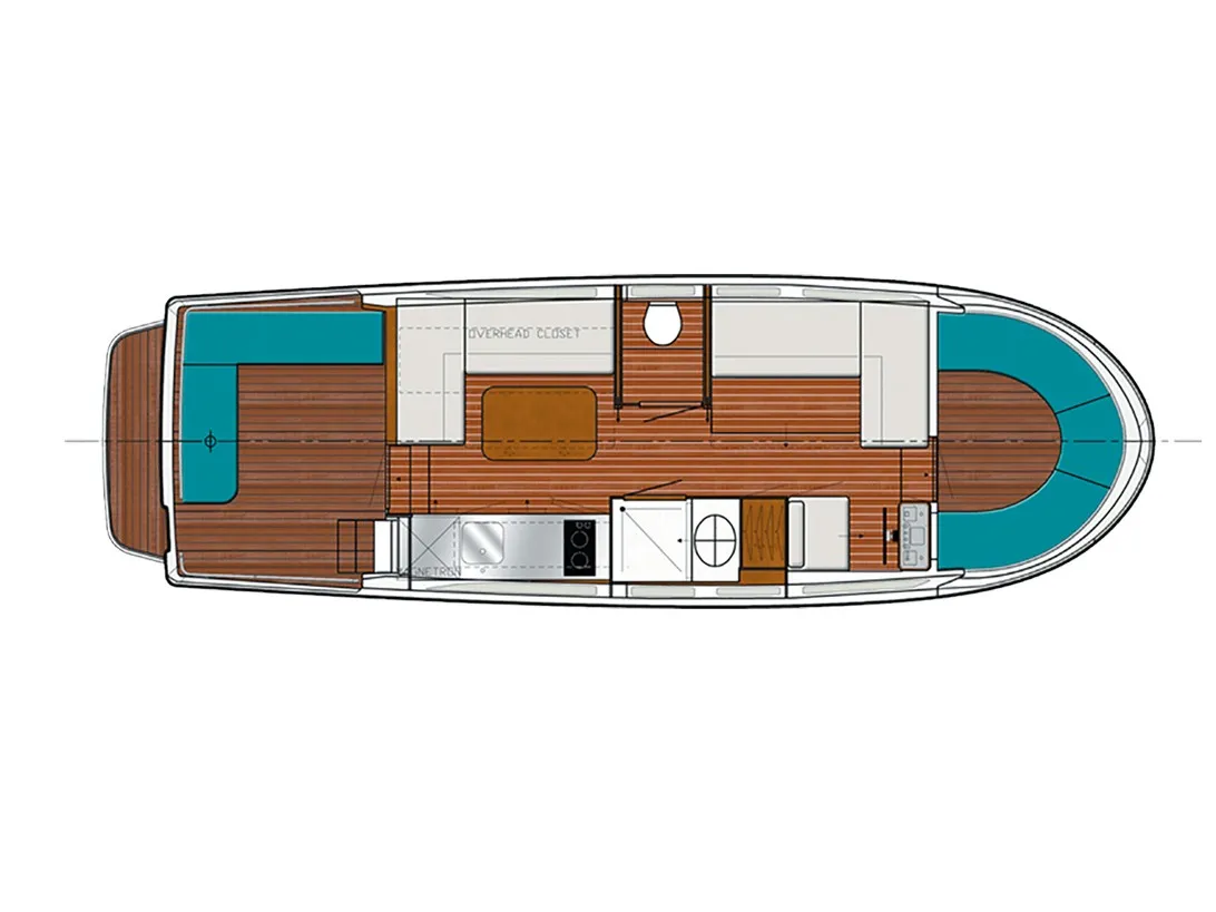 Pénichette 950E Pénichette Premium 2/4 Pers. — jachtfoto 2