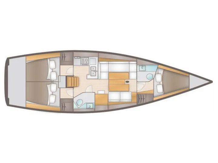 Salona 41 RED ZEPPELIN — jahtikuva 2