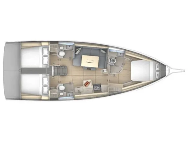 Dufour 41 Iris — фотография яхты 2