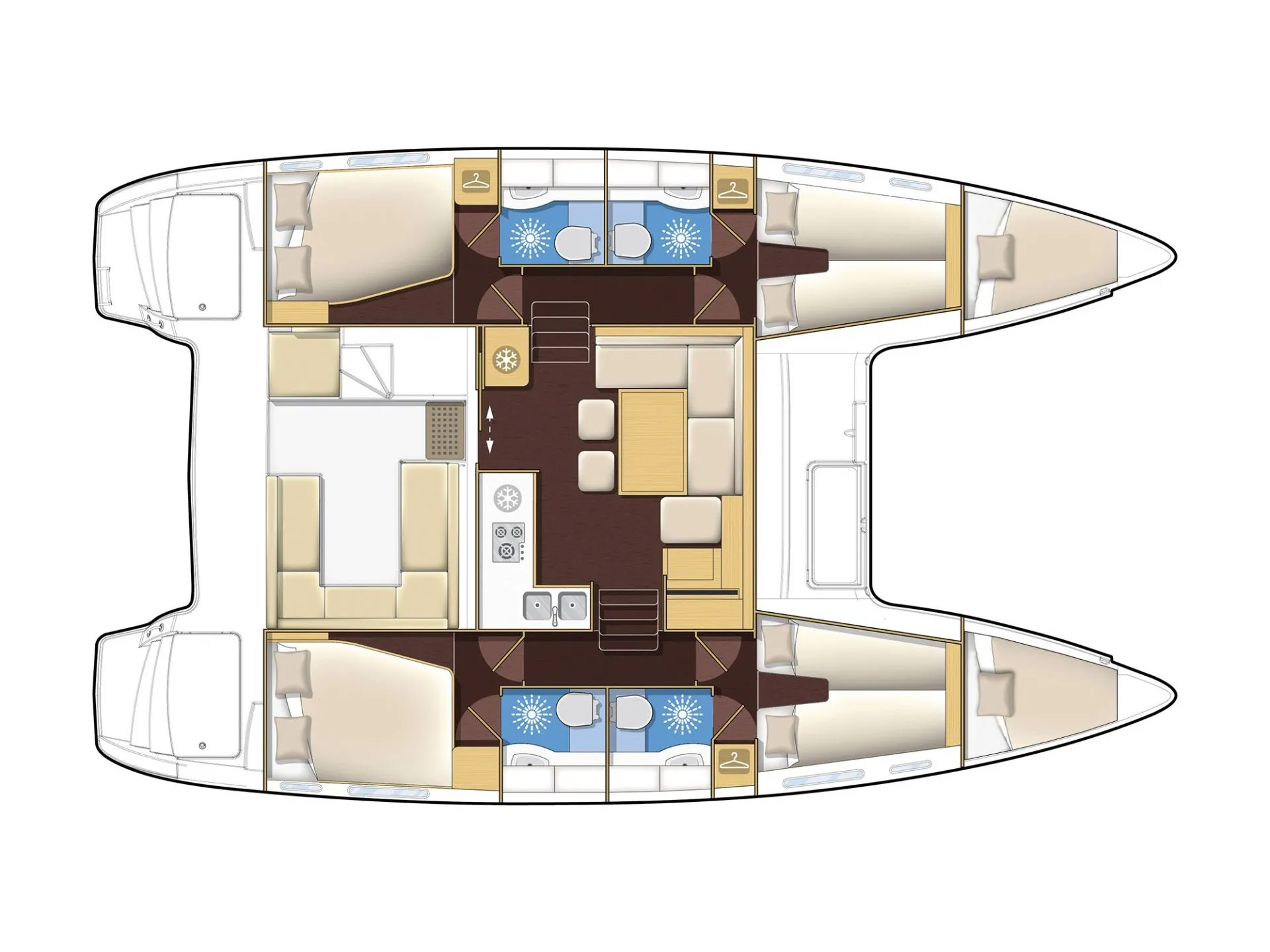 Lagoon 400 S2 Vicky — foto dello yacht n. 3