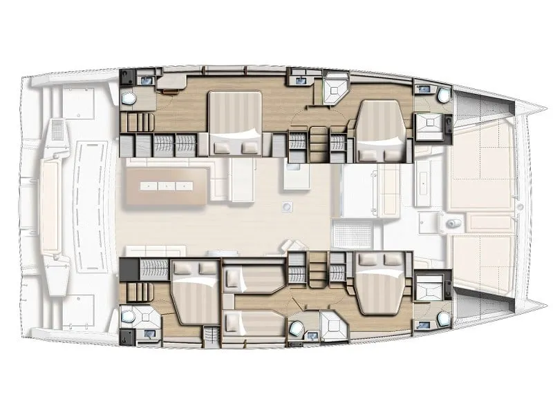 Bali 5.4 License To Chill — foto dello yacht n. 2