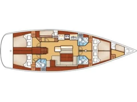Oceanis 50 Sueno — 8. jachtfotó