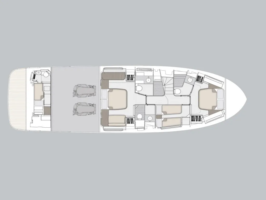 Azimut Magellano 60 Amparito XIII — yacht photo 11