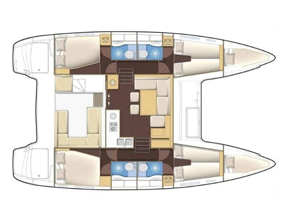 Lagoon 400 S2 SHYVA — fotografie jachty 2