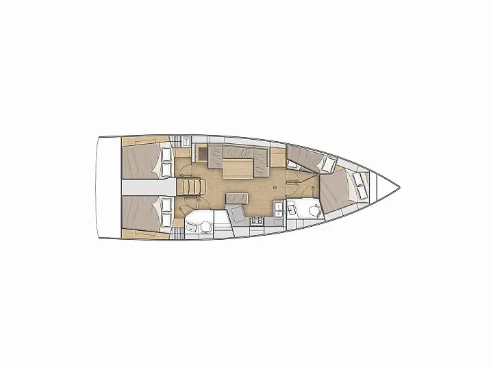 Oceanis 40.1 RO22 — фотография яхты 4