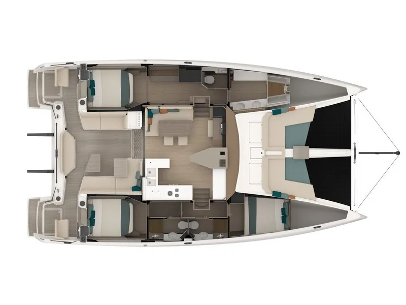 Nautitech 48 Open Luna — фотография яхты 40
